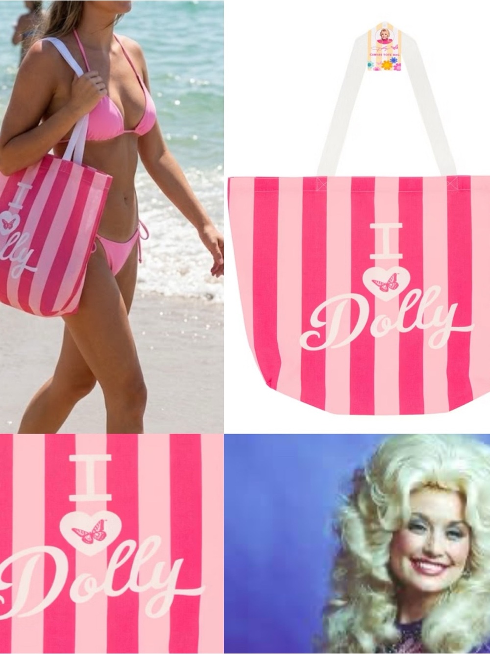 Dolly Parton limited edition tote